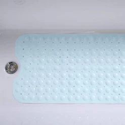 Non Slip White Shower Mat For Bathtub & Thickened Rubber Backing -Bed Linings Sale 2 37a93c97 31f0 4ac2 8430 95e4f4aad923