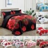 3D Bedding Duvet Cover Set With Fitted Sheet & Pillowcases -Bed Linings Sale 3d Duvet Board