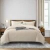 Beige Duvet Cover Crushed Velvet Bedding Set -Bed Linings Sale Beige Makhmal Duvet 1