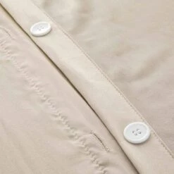 Beige Duvet Cover Crushed Velvet Bedding Set -Bed Linings Sale Beige Makhmal Duvet 5