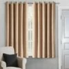 Beige Blackout Window Curtain Eyelet Embossed -Bed Linings Sale Beige 03 aea08afc edf7 4c57 8636 c77e39ddce71