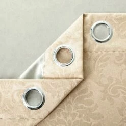 Beige Curtains Thermal Eyelet Blackout Single Door Drape -Bed Linings Sale Beige 09 95330c25 22ed 41ce 8664 44fc86bdf1c9