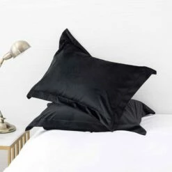 Black Velvet Bedding Duvet Cover Set -Bed Linings Sale Black Makhmal Duvet 4