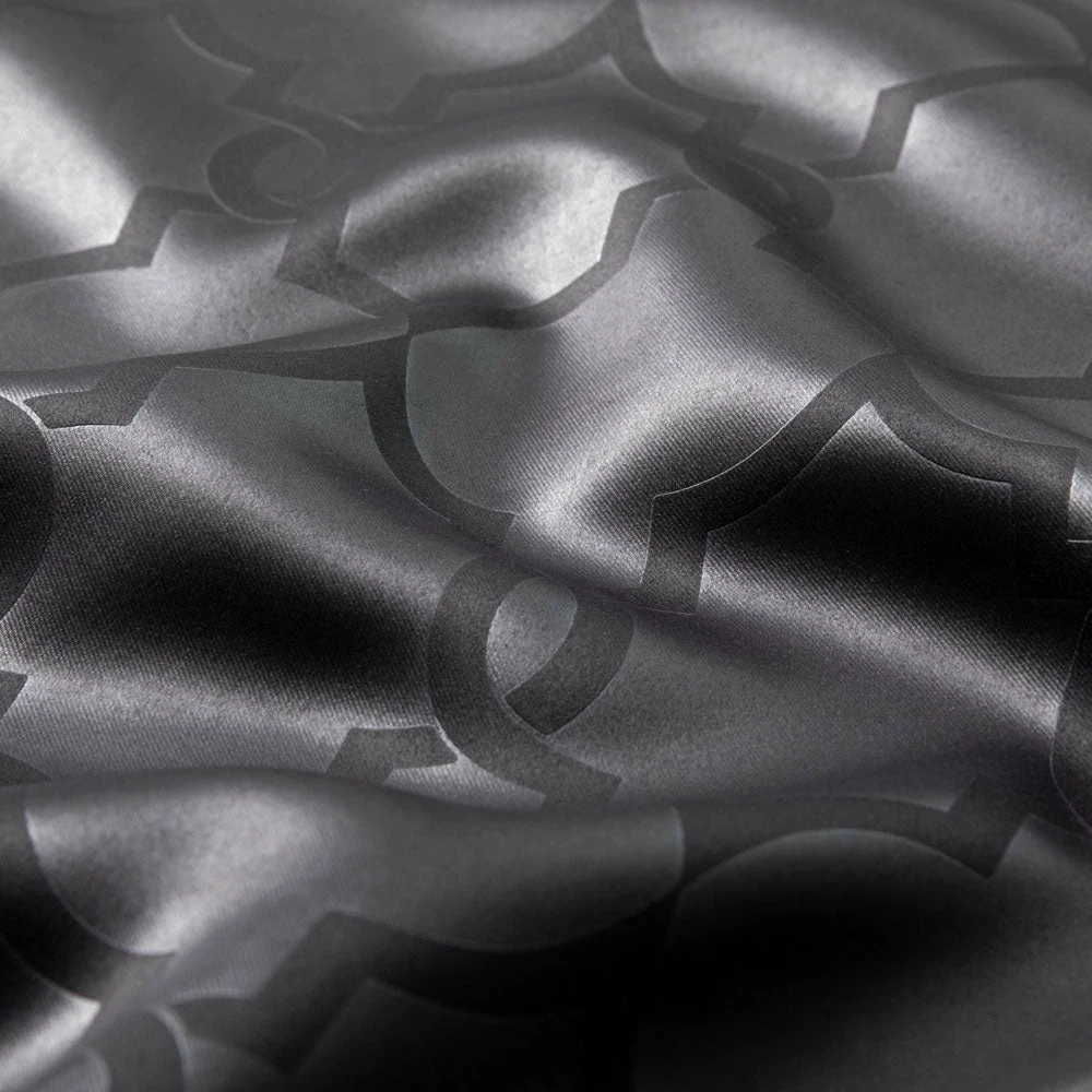 Blackout Curtains Ready Made Embossed Black 10 Blackout Curtains Ready Made Embossed Black - Image 8