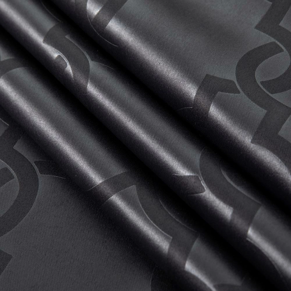 Thermal Curtains For Winter & Summer Ring Top Door Curtain Black 7 Thermal Curtains For Winter & Summer Ring Top Door Curtain Black - Image 5