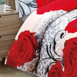 3D Bedding Duvet Cover Set With Fitted Sheet & Pillowcases -Bed Linings Sale Bonnie 3