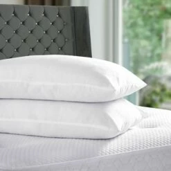 Quilted Bounce Back Pillows Pair 11 Quilted Bounce Back Pillows Pair -Bed Linings Sale BouncePillow 02