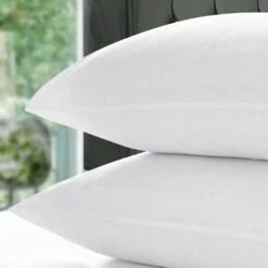 Quilted Bounce Back Pillows Pair 10 Quilted Bounce Back Pillows Pair -Bed Linings Sale BouncePillow 03