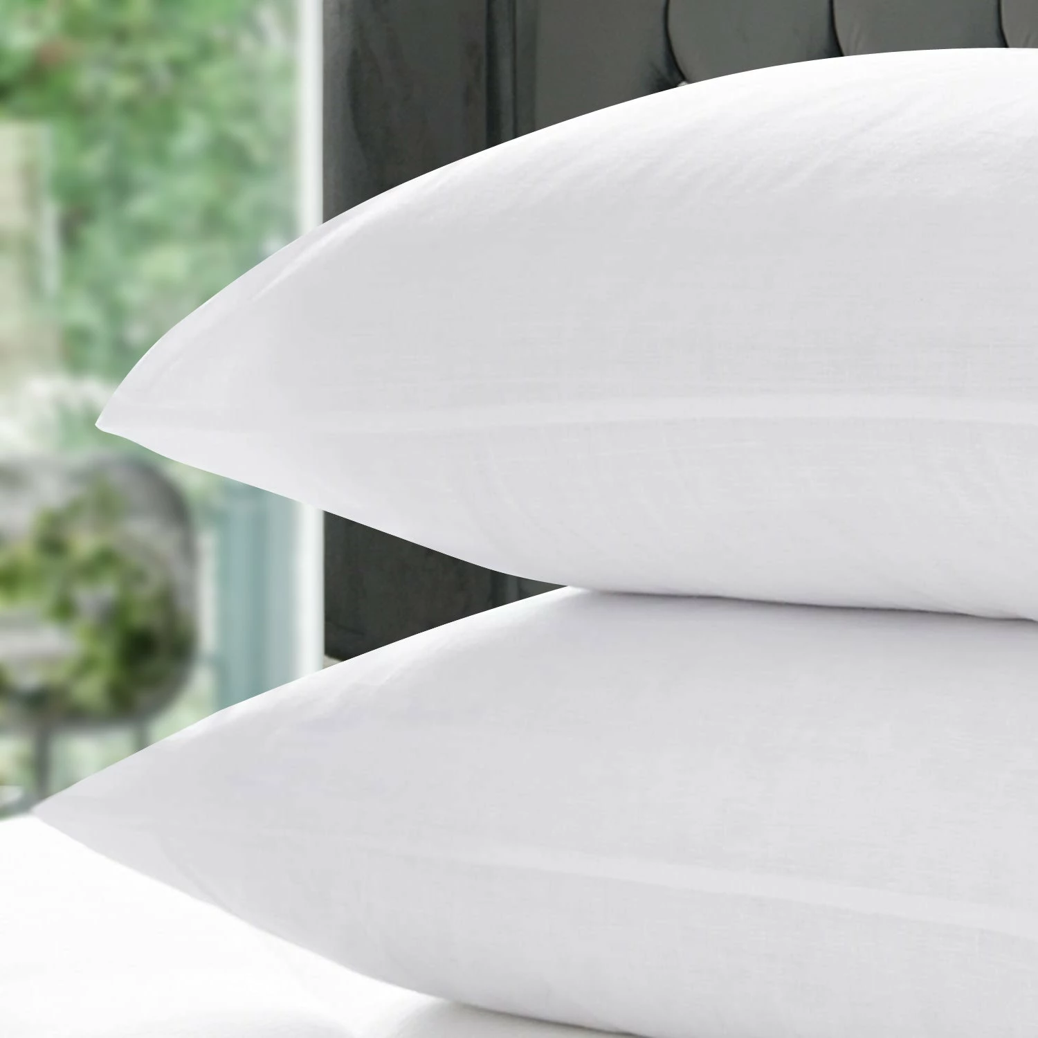 Quilted Bounce Back Pillows Pair 5 Quilted Bounce Back Pillows Pair - Image 3