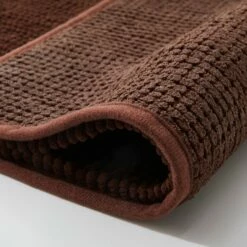 Chenille Bath Mat Brown -Bed Linings Sale Brown 07 c1a8a124 ad17 4456 aaf8 7ab3bf35b34b