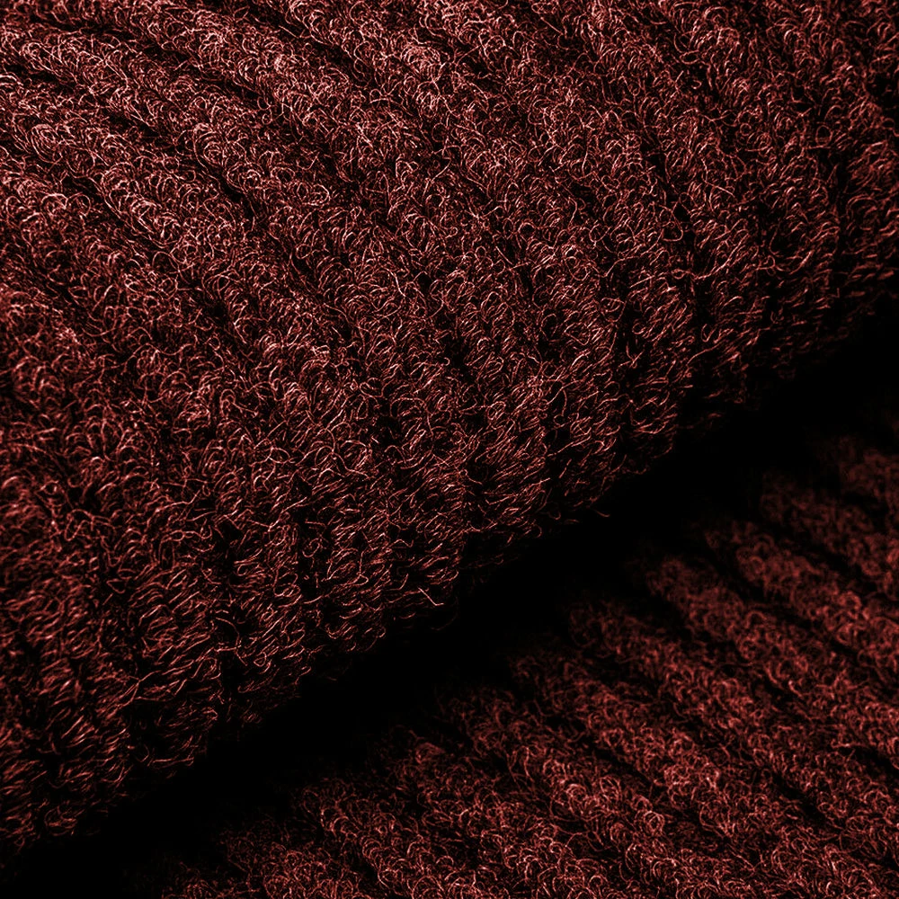 Long Shower Curtain Eyelet Rings Waterproof Burgundy 4 Long Shower Curtain Eyelet Rings Waterproof Burgundy - Image 2