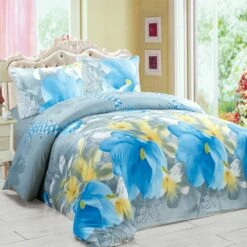 3D Bedding Cathy Quilt Duvet Cover Set