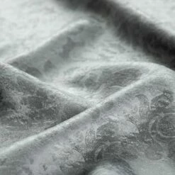 Charcoal Eyelet Curtains Embossed Blackout -Bed Linings Sale Dark Grey 08