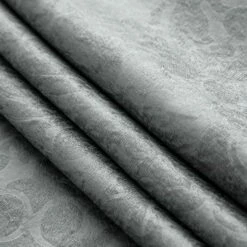 Charcoal Eyelet Curtains Embossed Blackout -Bed Linings Sale Dark Grey 09