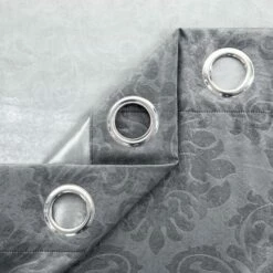 Charcoal Curtains 66 X 84 Embossed Style -Bed Linings Sale Dark Grey 10 43cbbbaa 217d 49eb 99ef 0507301a6d55