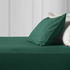 Emerald Green Pillow Cases Plain Cover Pair 10 Emerald Green Pillow Cases Plain Cover Pair -Bed Linings Sale Emerald 2 1fea4e28 9f70 4e77 8df3 605e885186a9
