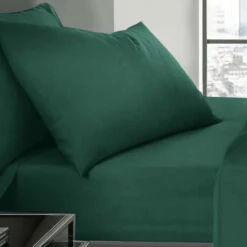 Emerald Green Pillow Cases Plain Cover Pair 13 Emerald Green Pillow Cases Plain Cover Pair -Bed Linings Sale Emerald 5 f2a543cc ac4d 4ffc a811 3649d7d2d7db
