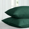Emerald Green Pillow Cases Plain Cover Pair -Bed Linings Sale Emerald b0bffaca 2df3 44f2 ada7 93ac88334722