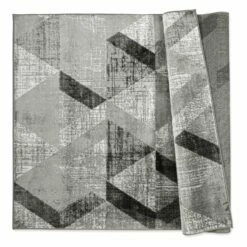 Geometric Rug Scandi Carpet Runners For Halls -Bed Linings Sale GeometricSiennaRug 04