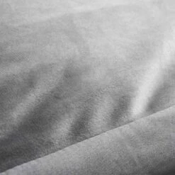 Crushed Velvet Duvet Cover Quilt Light Grey Bedding Sets -Bed Linings Sale Grey Makhmal Duvet 8
