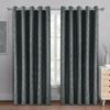 Dark Grey Blackout Curtains Embossed Ready Made 1 Dark Grey Blackout Curtains Embossed Ready Made -Bed Linings Sale Grey 0e146875 3a07 4da5 b94e a8e26c921fe0