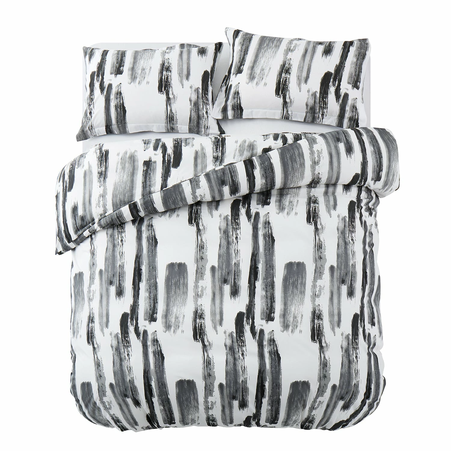 Abstract Bedding Grey Art Print Duvet Cover Set 10 Abstract Bedding Grey Art Print Duvet Cover Set - Image 8