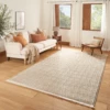 Vintage Rug For Living Room Latte Traditional Runner -Bed Linings Sale Latte