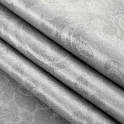 Silver Blackout Curtains Embossed Eyelet -Bed Linings Sale Light Grey 09