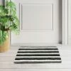 Chenille Stripe Bath Mat Non Slip Memory Foam Water Absorbent Mat 1 Chenille Stripe Bath Mat Non Slip Memory Foam Water Absorbent Mat -Bed Linings Sale Monochrome 1 e6f58c1d 1745 458c 8609 fb8837f9f93d