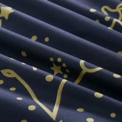 Reversible Duvet Cover Constellation Star Bedding Set Navy 17 Reversible Duvet Cover Constellation Star Bedding Set Navy -Bed Linings Sale NavyStars 07