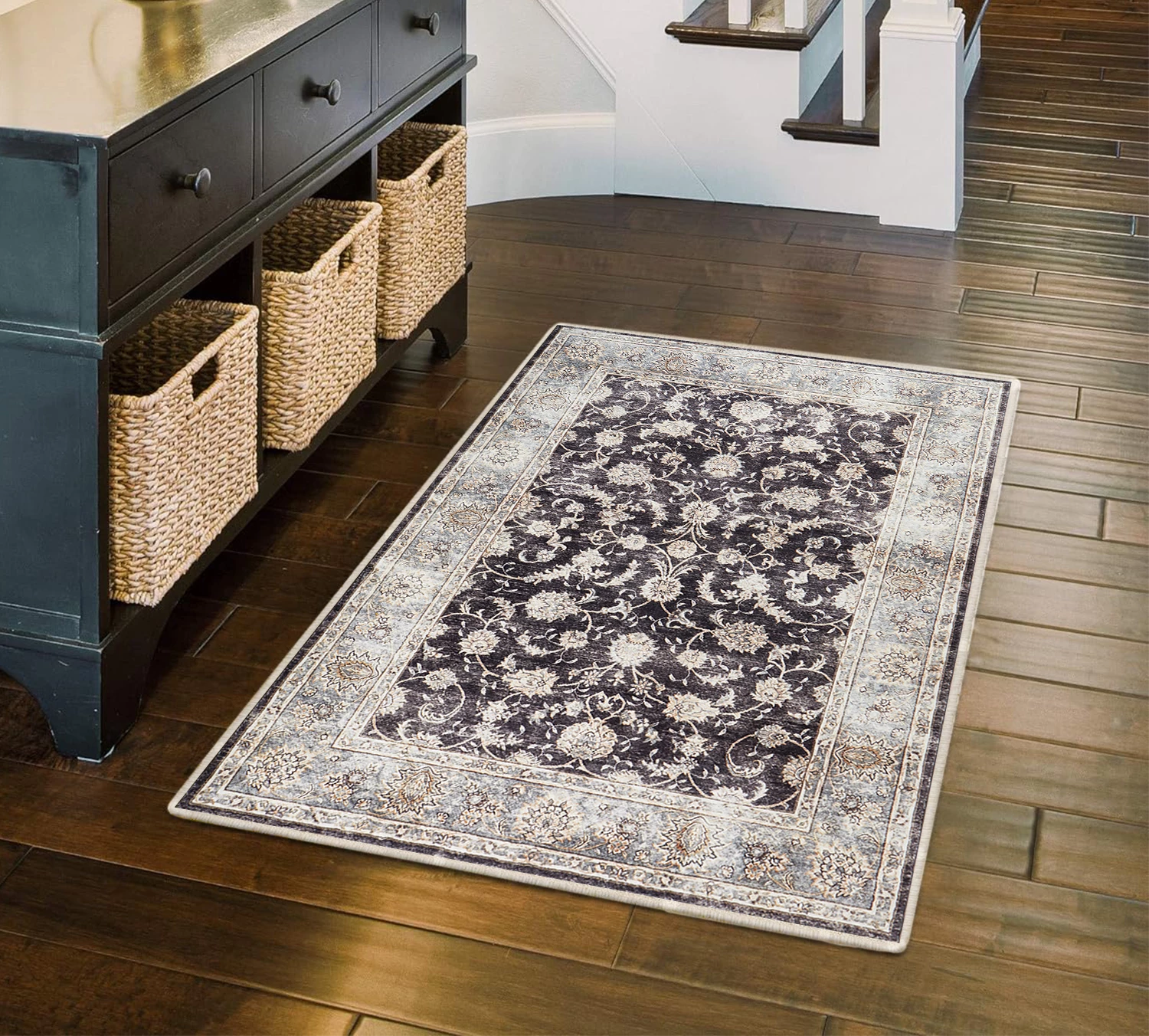 Modern Distressed Rugs Cashmere 5 Modern Distressed Rugs Cashmere - Image 3