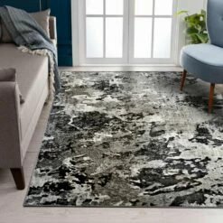Scandi Rug Modern Hall Runners Ocean