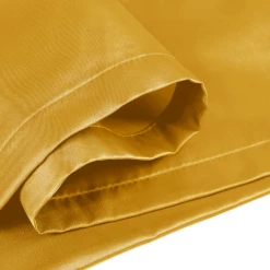 Ochre Satin Silk Pillowcases Pair -Bed Linings Sale Ochre 4 7460c604 4ef5 4144 a974 2fad943b0c93