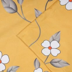 Ochre Flower Duvet Cover Set 22 Ochre Flower Duvet Cover Set -Bed Linings Sale OchreFlowers 4