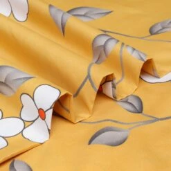 Ochre Flower Duvet Cover Set 23 Ochre Flower Duvet Cover Set -Bed Linings Sale OchreFlowers 5