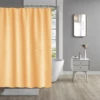 Orange Shower Curtain Waterproof Eyelet Drapes -Bed Linings Sale Orange