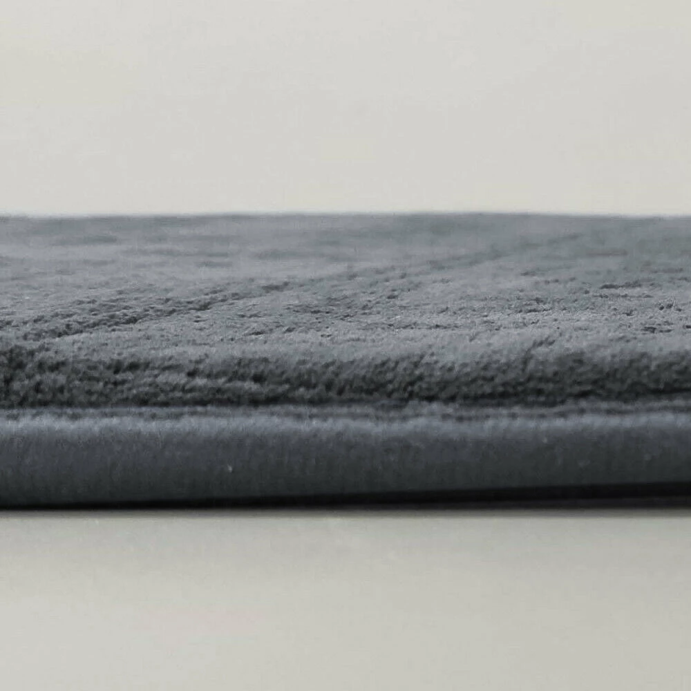 Non Slip Bath Mat Memory Foam Bathroom Door Mat Dark Grey 7 Non Slip Bath Mat Memory Foam Bathroom Door Mat Dark Grey - Image 5