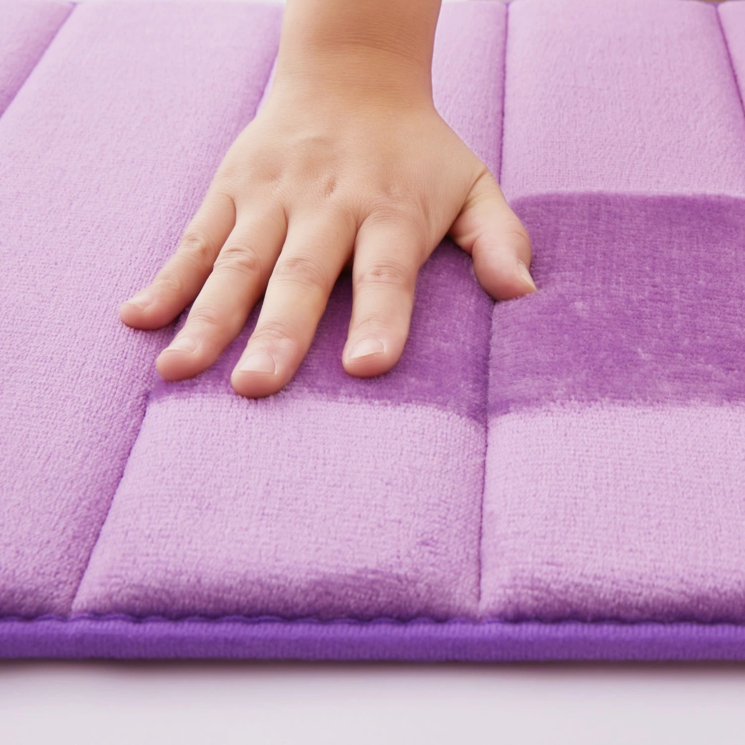 Memory Foam Purple Bathroom Mat 4 Memory Foam Purple Bathroom Mat - Image 2