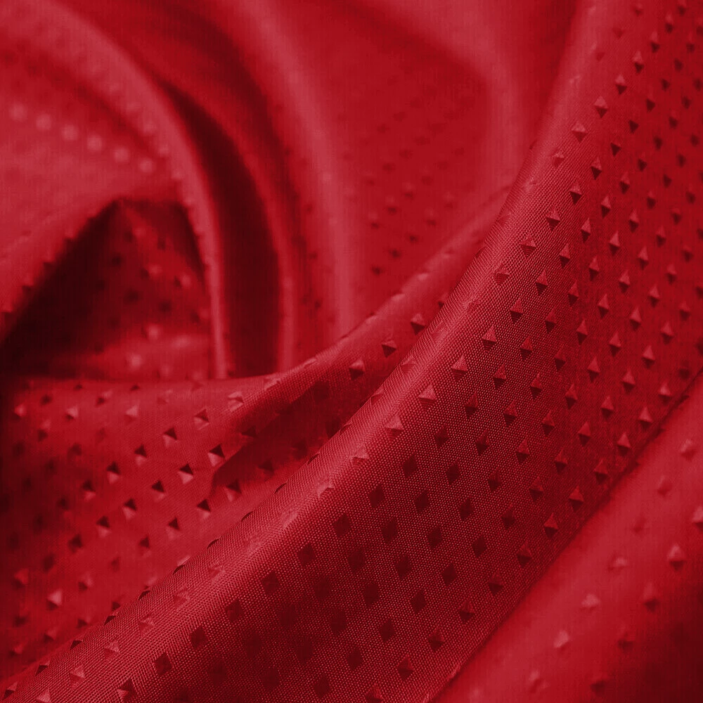 Waterproof Curtains For Bath Shower With Rail Hooks Red 4 Waterproof Curtains For Bath Shower With Rail Hooks Red - Image 2