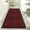 Rubber Backed Mats For Floors PVC Dirt Trapper Entrance Rubber Mat Burgundy -Bed Linings Sale Red cf61afc3 2bd9 427c 9b63 2d9410a39487