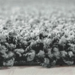 Grey Doormat Shaggy Out Door Runner Mat -Bed Linings Sale ShaggyPeruBathmatGrey 02