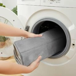 Silver Memory Foam Bathroom Mat -Bed Linings Sale Silver 07