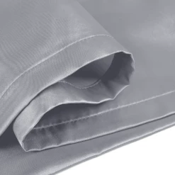 Silver Satin Silk Pillowcases Pair -Bed Linings Sale Silver 4 91fa2efd a2af 4654 99bb 1a2407afc88c
