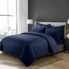 Navy Bedding Stripe Duvet Cover Set 2 Navy Bedding Stripe Duvet Cover Set -Bed Linings Sale StripeDuvetNavy 01