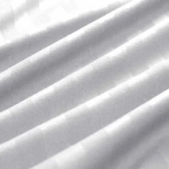White Bedding Stripe Duvet Cover Set -Bed Linings Sale StripeDuvetWhite 06