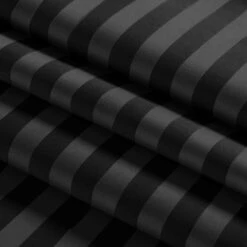 Fitted Bed Sheets Double Black Bedsheet 25CM Striped -Bed Linings Sale StripeFittedSheetBlack 05 34661feb 8c70 46ef 8964 a3de5df6b54e