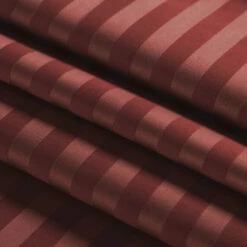 Single Bed Fitted Sheet Burgundy Striped -Bed Linings Sale StripeFittedSheetBurgundy 05