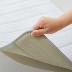 White Memory Foam Bathroom Mat 9 White Memory Foam Bathroom Mat -Bed Linings Sale White 07