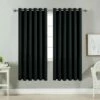 Black Blackout Curtains Readymade Eyelet Window 2 Black Blackout Curtains Readymade Eyelet Window -Bed Linings Sale black 44a5c482 1f28 42dd 8a2d 79febffaea6d