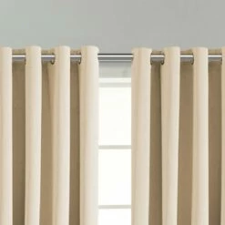 Cream Eyelet Curtains For Window Readymade Blackout -Bed Linings Sale cream 3 11bd0b0c e096 4c30 bd16 38371e3ef2c9
